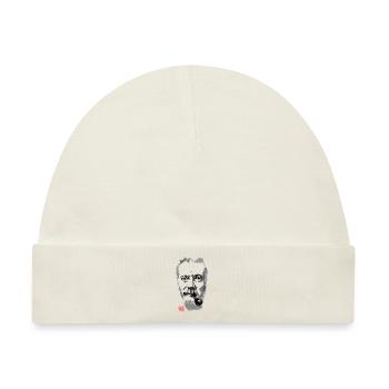 Georges Brassens - Baby Premium Organic Mütze - Naturweiß - Vorne