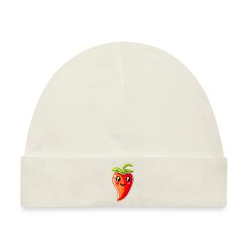 Chili - Baby Premium Organic Mütze - Naturweiß - Vorne