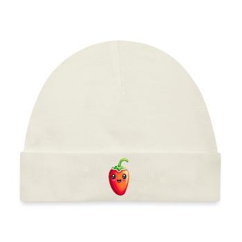 Chili - Baby Premium Organic Mütze - Naturweiß - Vorne