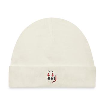 Don't be evil - Teufelshörner - Baby Premium Organic Mütze - Naturweiß - Vorne