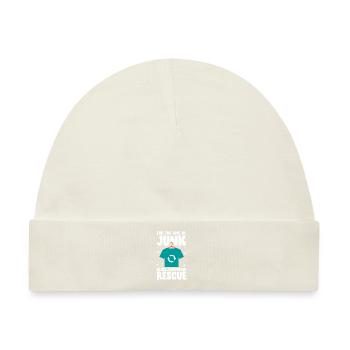 For The Love Of Junk Reuse Repurpose Rescue für - Baby Premium Organic Mütze - Naturweiß - Vorne