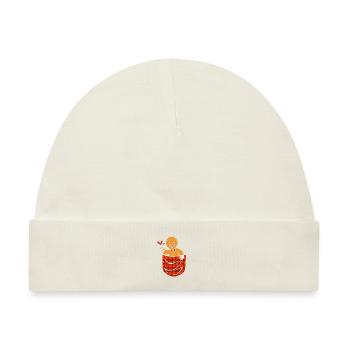 Lebkuchenmann Lebkuchenherz Lebkuchen Naschen - Baby Premium Organic Mütze - Naturweiß - Vorne