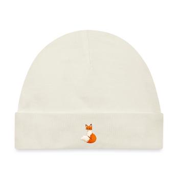 Fuchs - Baby Premium Organic Mütze - Naturweiß - Vorne