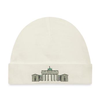 Brandenburger Tor BERLIN - Baby Premium Organic Mütze - Naturweiß - Vorne