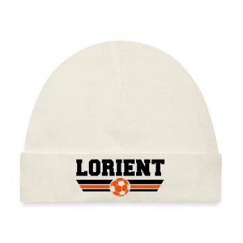 Lorient Fußball 2013 - Baby Premium Organic Mütze - Naturweiß - Vorne