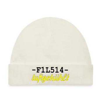 F1L514 - Baby Premium Organic Mütze - Naturweiß - Vorne