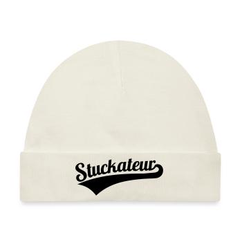 Stuckateur - Baby Premium Organic Mütze - Naturweiß - Vorne
