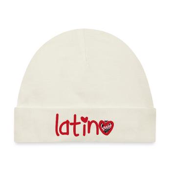 Latino Latina - Baby Premium Organic Mütze - Naturweiß - Vorne