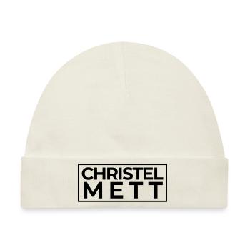 christel mett - Baby Premium Organic Mütze - Naturweiß - Vorne