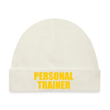 Personal trainer - Baby Premium Organic Mütze - Naturweiß - Vorne