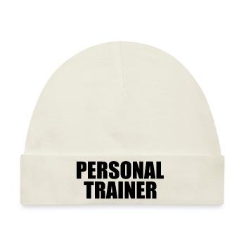 Personal trainer - Baby Premium Organic Mütze - Naturweiß - Vorne