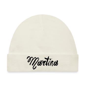 Martina - Baby Premium Organic Mütze - Naturweiß - Vorne