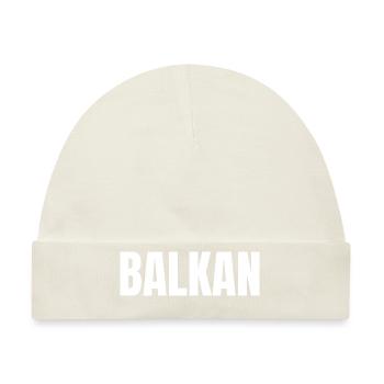 Balkan Hrvatska Apc Balkan Jebiga Hrvatska Kroate - Baby Premium Organic Mütze - Naturweiß - Vorne