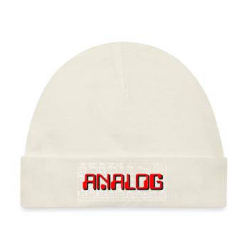 Analog - Baby Premium Organic Mütze - Naturweiß - Vorne