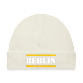 Berlin - Baby Premium Organic Mütze - Naturweiß - Vorne