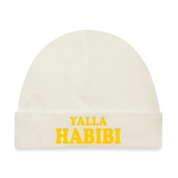 Yalla habibi - Baby Premium Organic Mütze - Naturweiß - Vorne