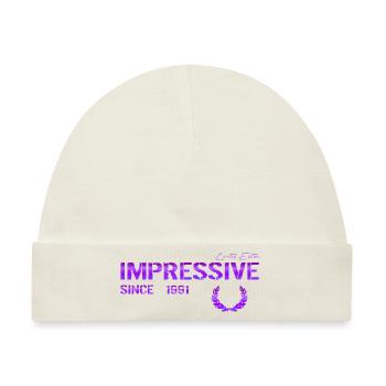 Impressive since 1991 - Baby Premium Organic Mütze - Naturweiß - Vorne
