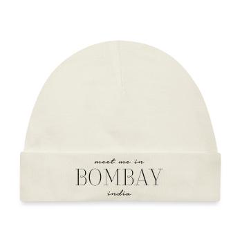 Meet me in Bombay - Baby Premium Organic Mütze - Naturweiß - Vorne