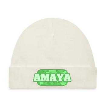 Bio Amaya - Baby Premium Organic Mütze - Naturweiß - Vorne