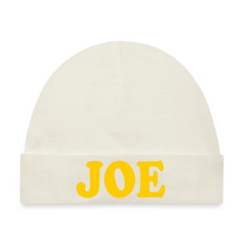 Joe - Baby Premium Organic Mütze - Naturweiß - Vorne