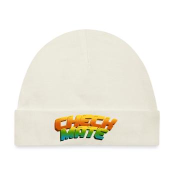 Schach Schachmatt Schachzüge Schachspieler - Baby Premium Organic Mütze - Naturweiß - Vorne