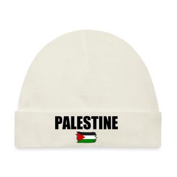 Palästina Palestina - Baby Premium Organic Mütze - Naturweiß - Vorne