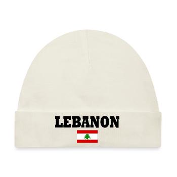Libanon - Baby Premium Organic Mütze - Naturweiß - Vorne