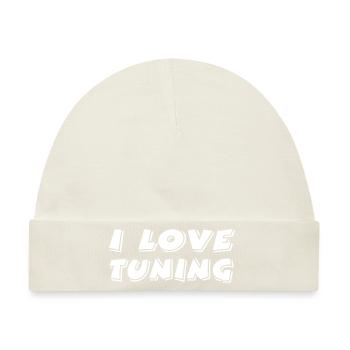 Tuning - Baby Premium Organic Mütze - Naturweiß - Vorne