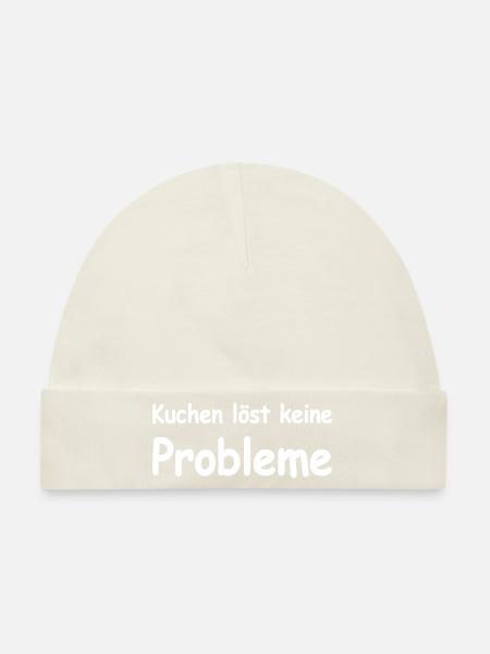 Kuchen - Baby Premium Organic Mütze - Naturweiß