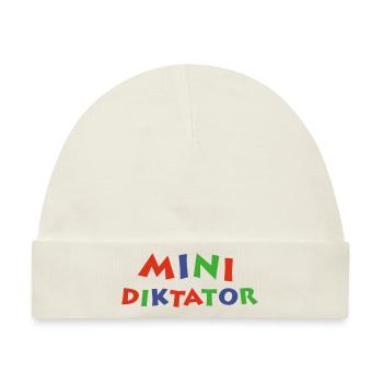 Minidiktator 3farbig - Baby Premium Organic Mütze - Naturweiß - Vorne