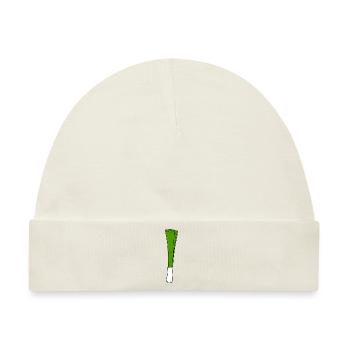 Lauch - Baby Premium Organic Mütze - Naturweiß - Vorne
