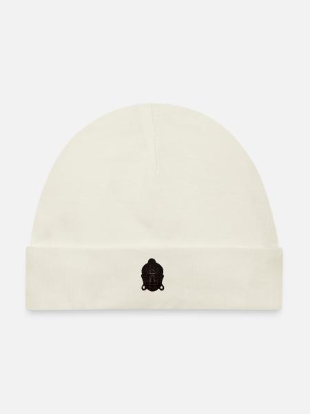 Buddha - Baby Premium Organic Mütze - Naturweiß