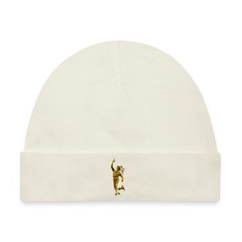 HERMES-STATUE - Baby Premium Organic Mütze - Naturweiß - Vorne