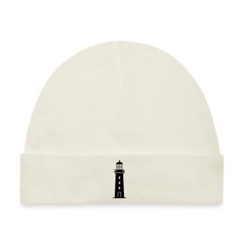 Leuchtturm - Baby Premium Organic Mütze - Naturweiß - Vorne