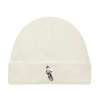 BMX - Baby Premium Organic Mütze - Naturweiß - Vorne