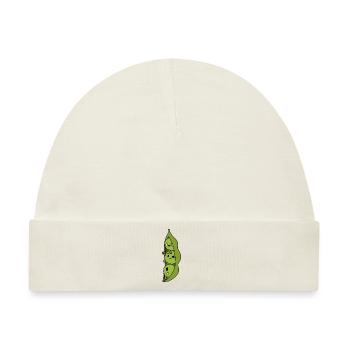 Erbsen - Baby Premium Organic Mütze - Naturweiß - Vorne
