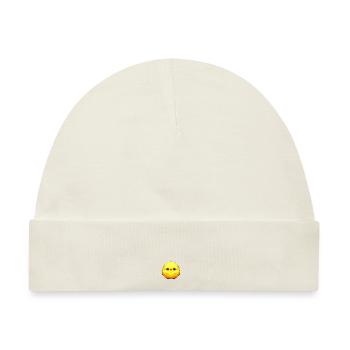 Fluffy Küken - Baby Premium Organic Mütze - Naturweiß - Vorne