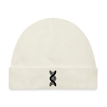 Dna symbol - Baby Premium Organic Mütze - Naturweiß - Vorne