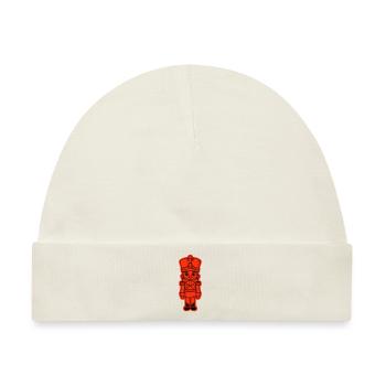Nussknacker Weihnachten Symbol - Baby Premium Organic Mütze - Naturweiß - Vorne