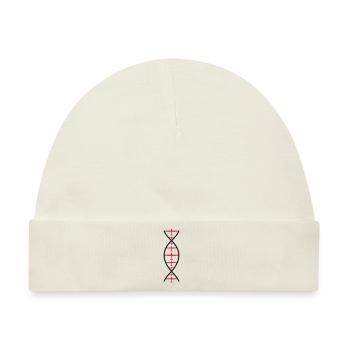 dna segelflieger glider - Baby Premium Organic Mütze - Naturweiß - Vorne