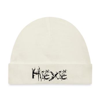 Hexe vector - Baby Premium Organic Mütze - Naturweiß - Vorne