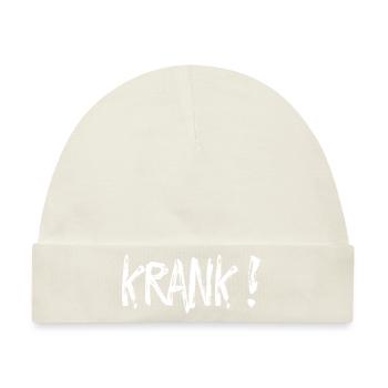 KRANK - Baby Premium Organic Mütze - Naturweiß - Vorne