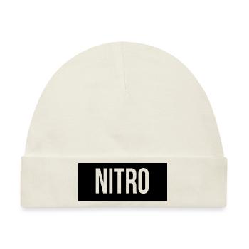 Nitro Merch - Baby Premium Organic Mütze - Naturweiß - Vorne