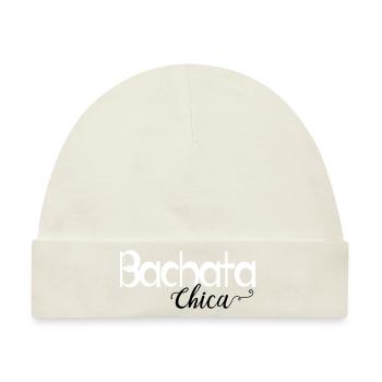 Bachata Chica - Dance Shirt - Baby Premium Organic Mütze - Naturweiß - Vorne