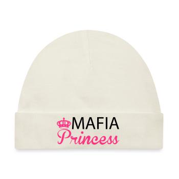 Mafia Princess - Baby Premium Organic Mütze - Naturweiß - Vorne