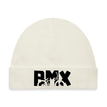 BMX Freestyle Shirt für Kids & Rider - Baby Premium Organic Mütze - Naturweiß - Vorne