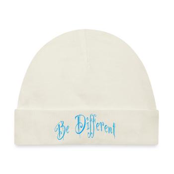 Be different ist different - Baby Premium Organic Mütze - Naturweiß - Vorne