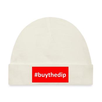 Buy the dip - Baby Premium Organic Mütze - Naturweiß - Vorne