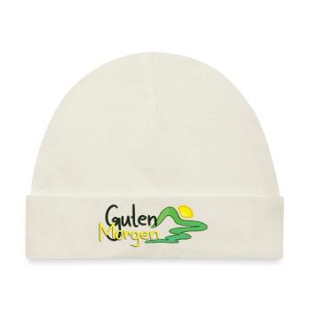 Guten Morgen - Baby Premium Organic Mütze - Naturweiß - Vorne
