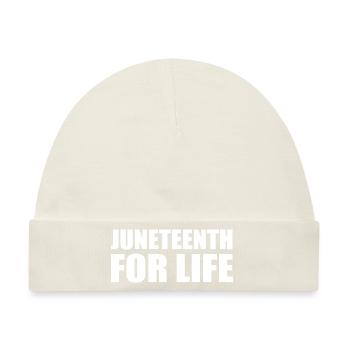 juneteenth - Baby Premium Organic Mütze - Naturweiß - Vorne